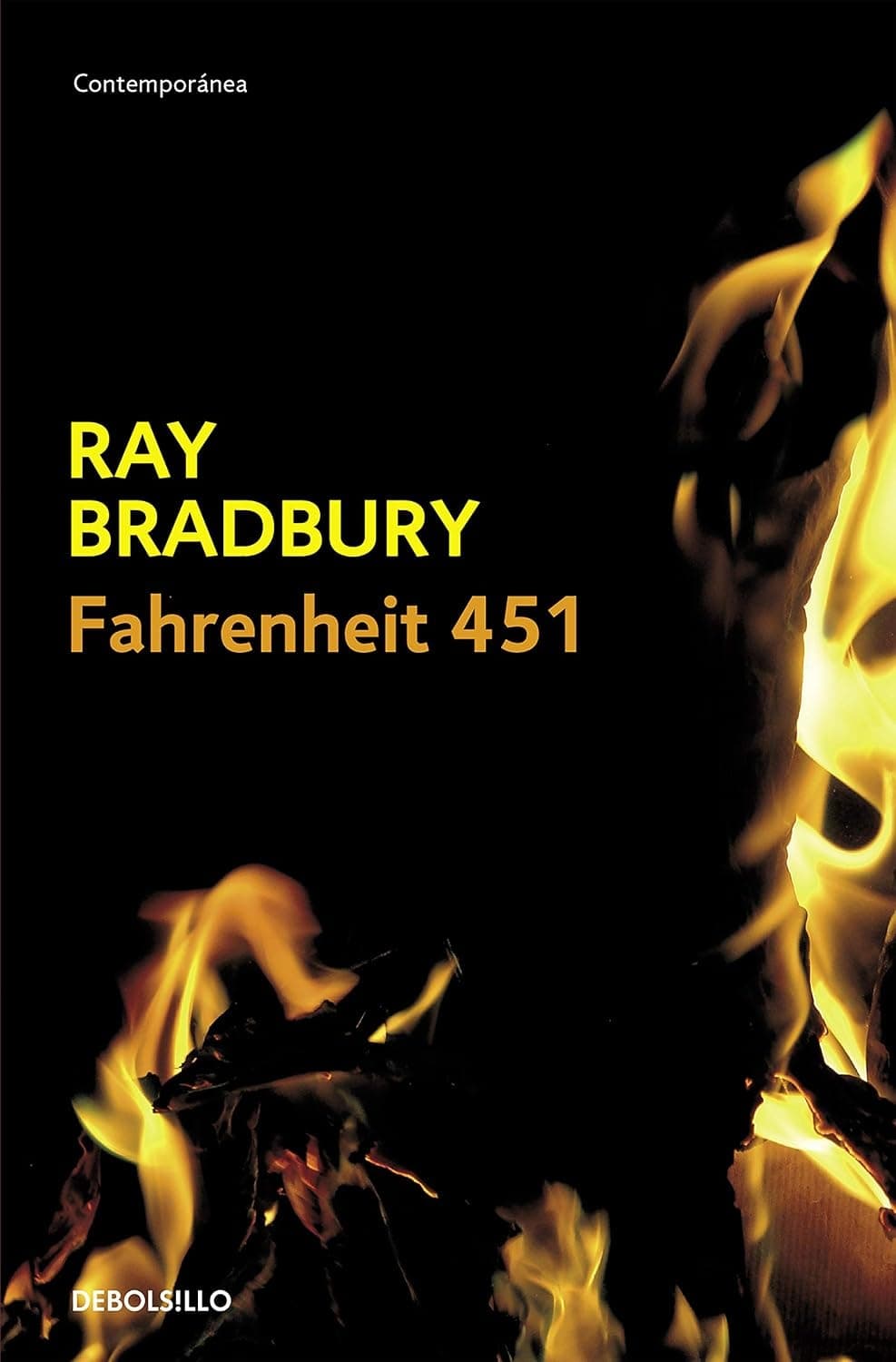 Cover of Fahrenheit 451 (2012) – Debolsillo