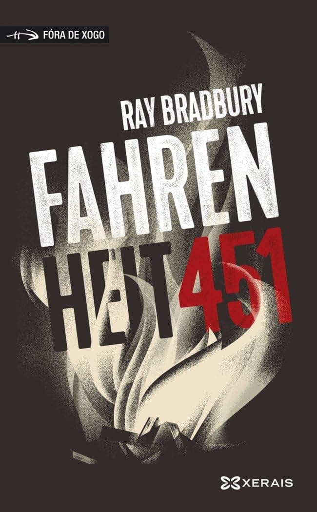Cover of Fahrenheit 451 (2020) – Edicións Xerais