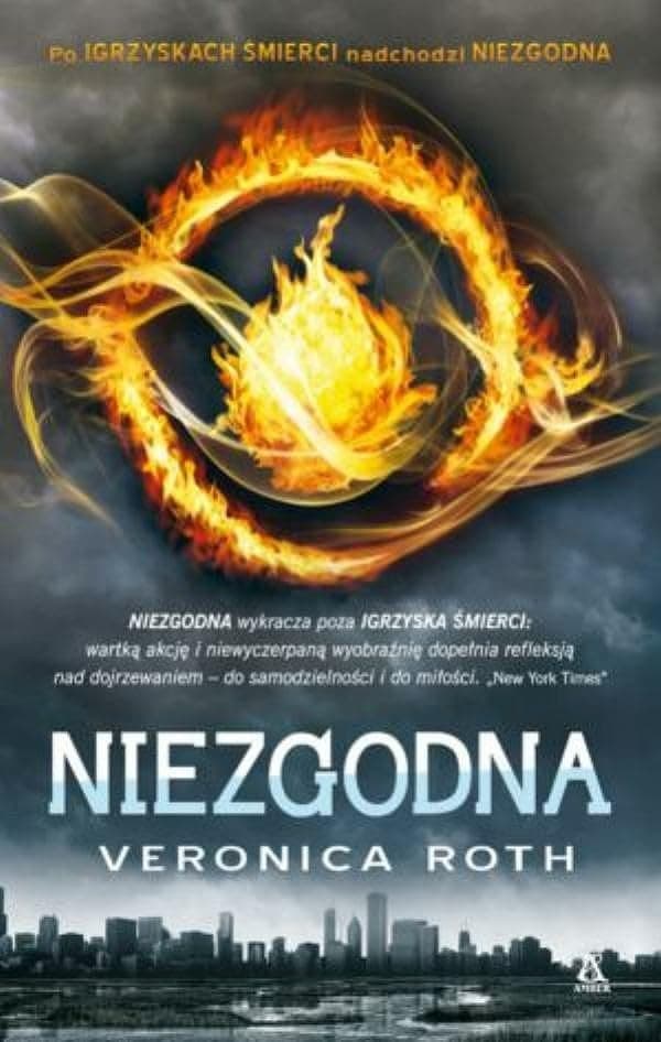 Cover of Divergent (2012) – Amber Wydawnictwo