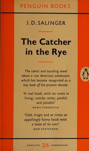 Cover of The Catcher in the Rye (1958) – Penguin Books