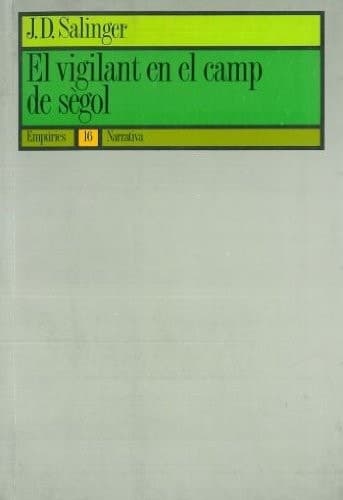 Cover of The Catcher in the Rye (1996) – Editorial Empúries