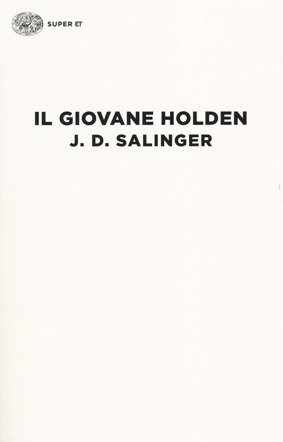 Cover of The Catcher in the Rye (2014) – Einaudi