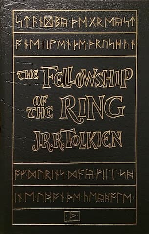 Cover of The Fellowship of the Ring (1984) – Easton Press