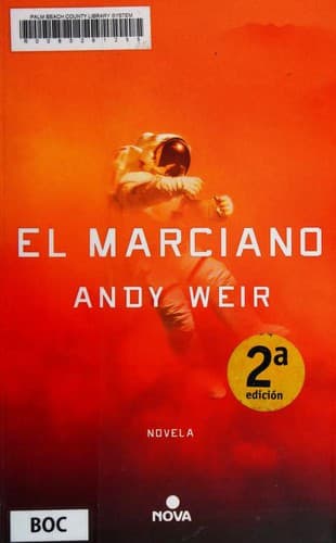 Cover of The Martian (2015) – Ediciones B