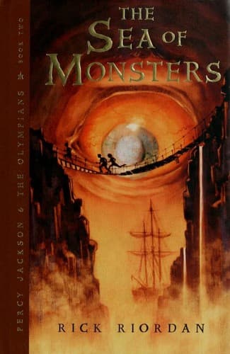 Cover of The Sea of Monsters (2006) – Miramax Books