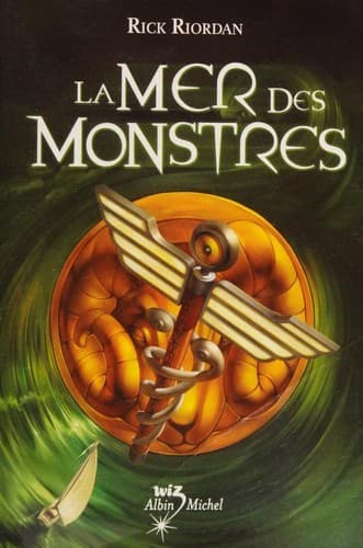 Cover of The Sea of Monsters (2007) – Albin Michel
