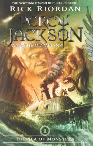 Cover of The Sea of Monsters (2006) – Disney - Hyperion