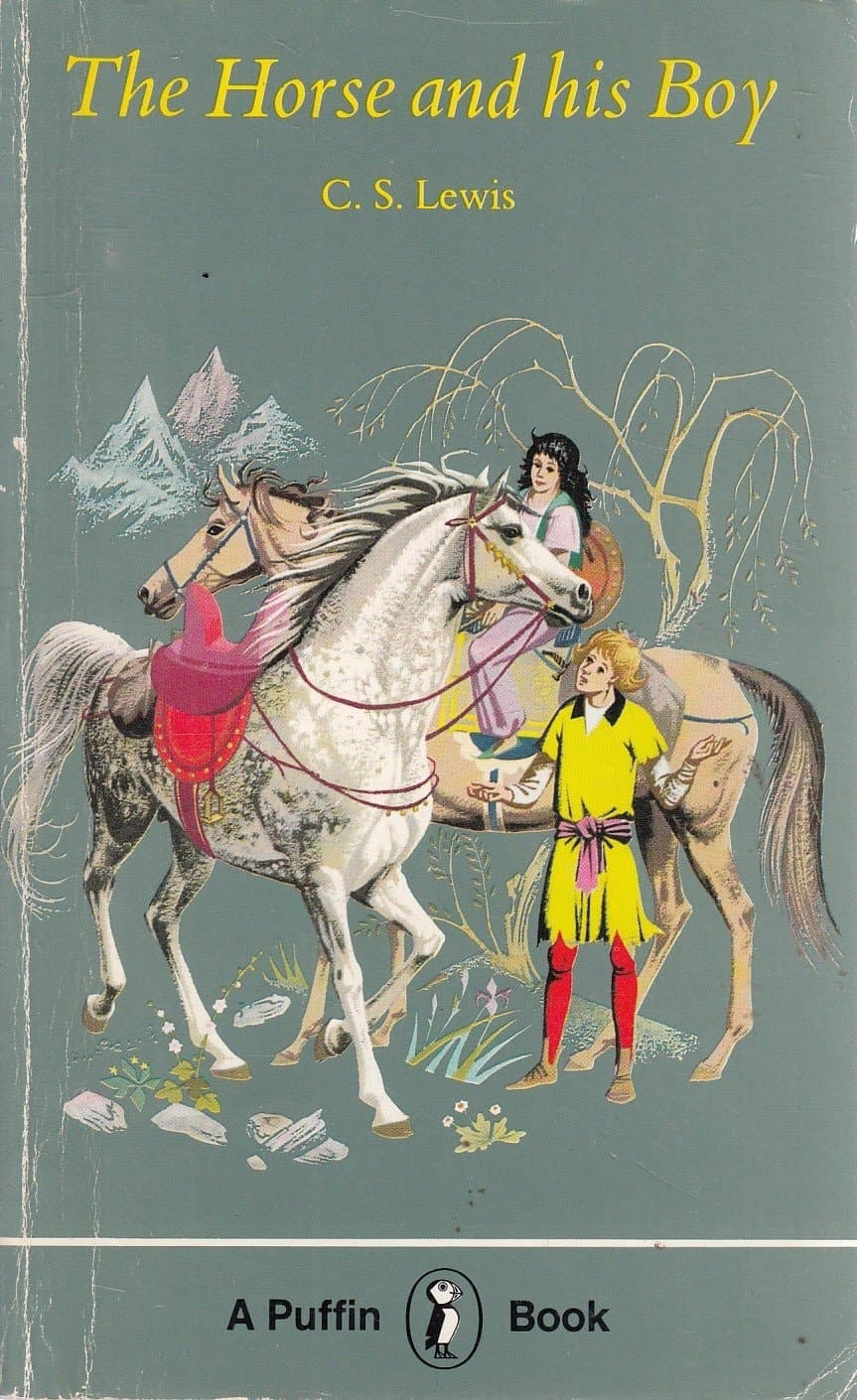 Cover of The Horse and His Boy (1965) – Puffin, Penguin