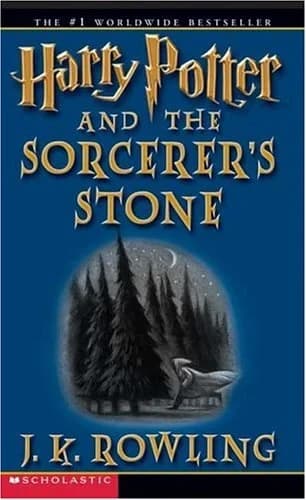 Cover of Harry Potter and the Philosopher's Stone (2001) – Scholastic