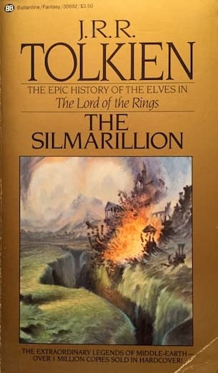 Cover of The Silmarillion (1982) – Ballantine Books