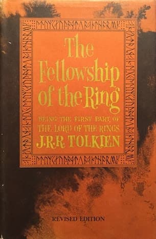 Cover of The Fellowship of the Ring (1967) – Houghton Mifflin Company