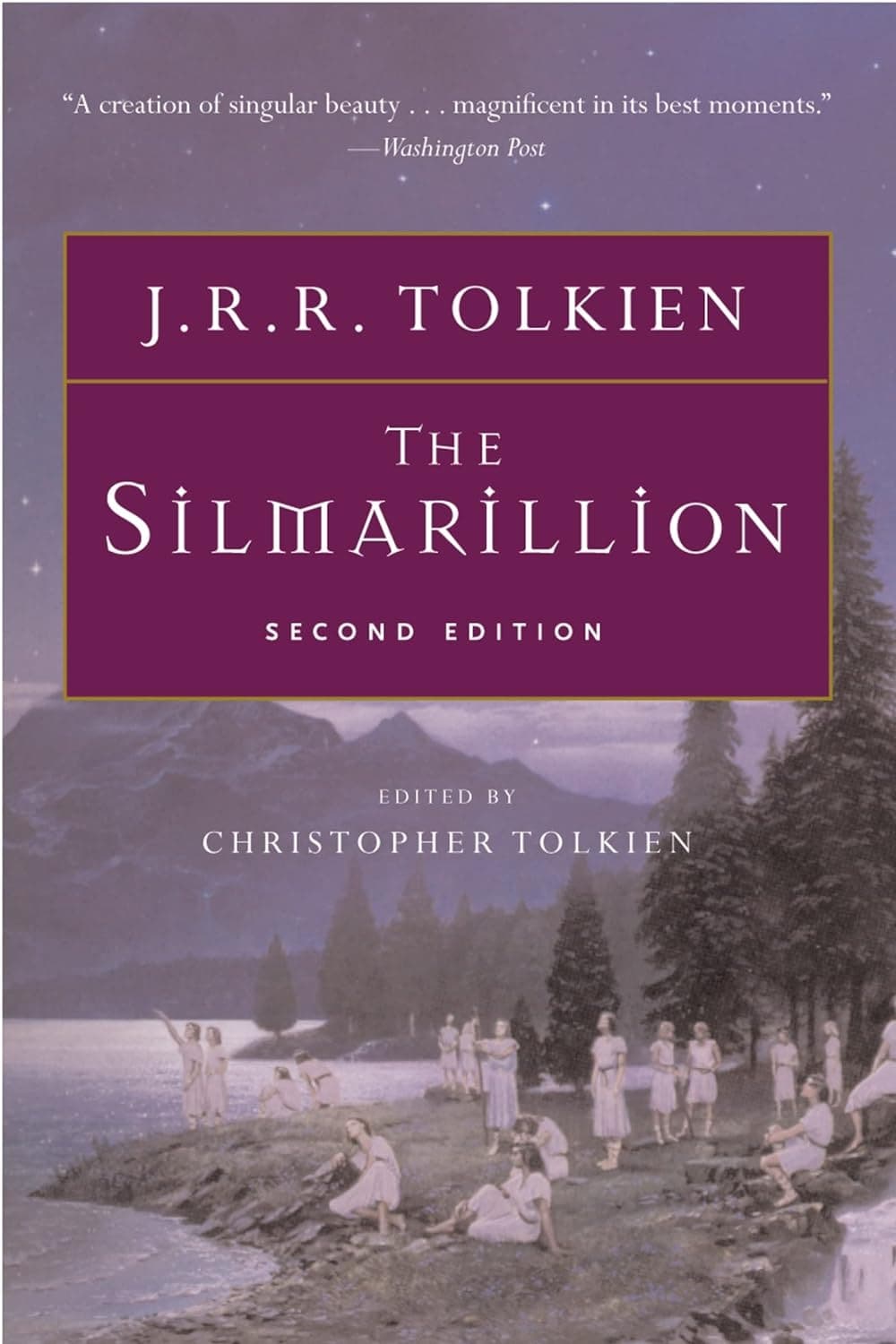 Cover of The Silmarillion (2001) – William Morrow