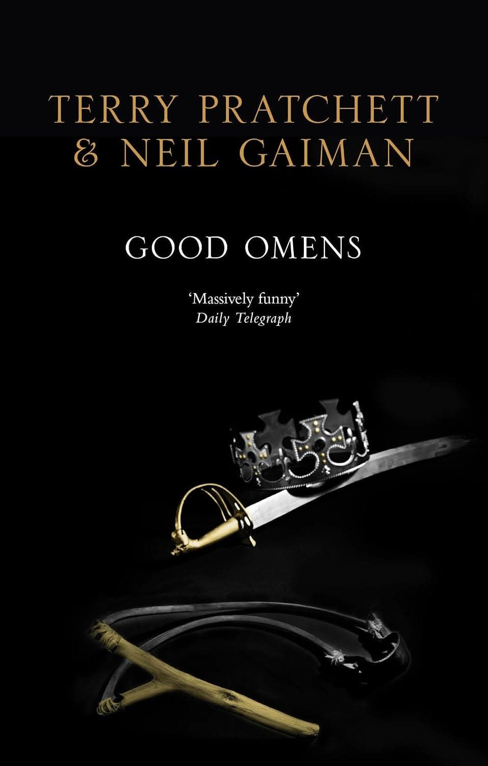 Cover of Good Omens (2014) – Corgi Books