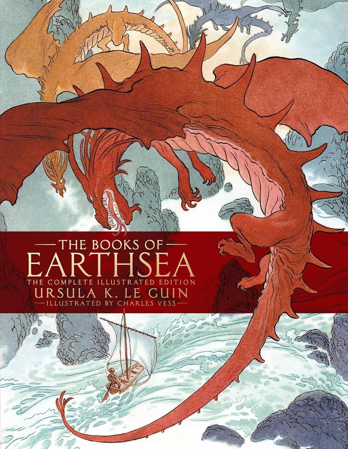 Cover of A Wizard of Earthsea (2018) – S&S/Saga Press