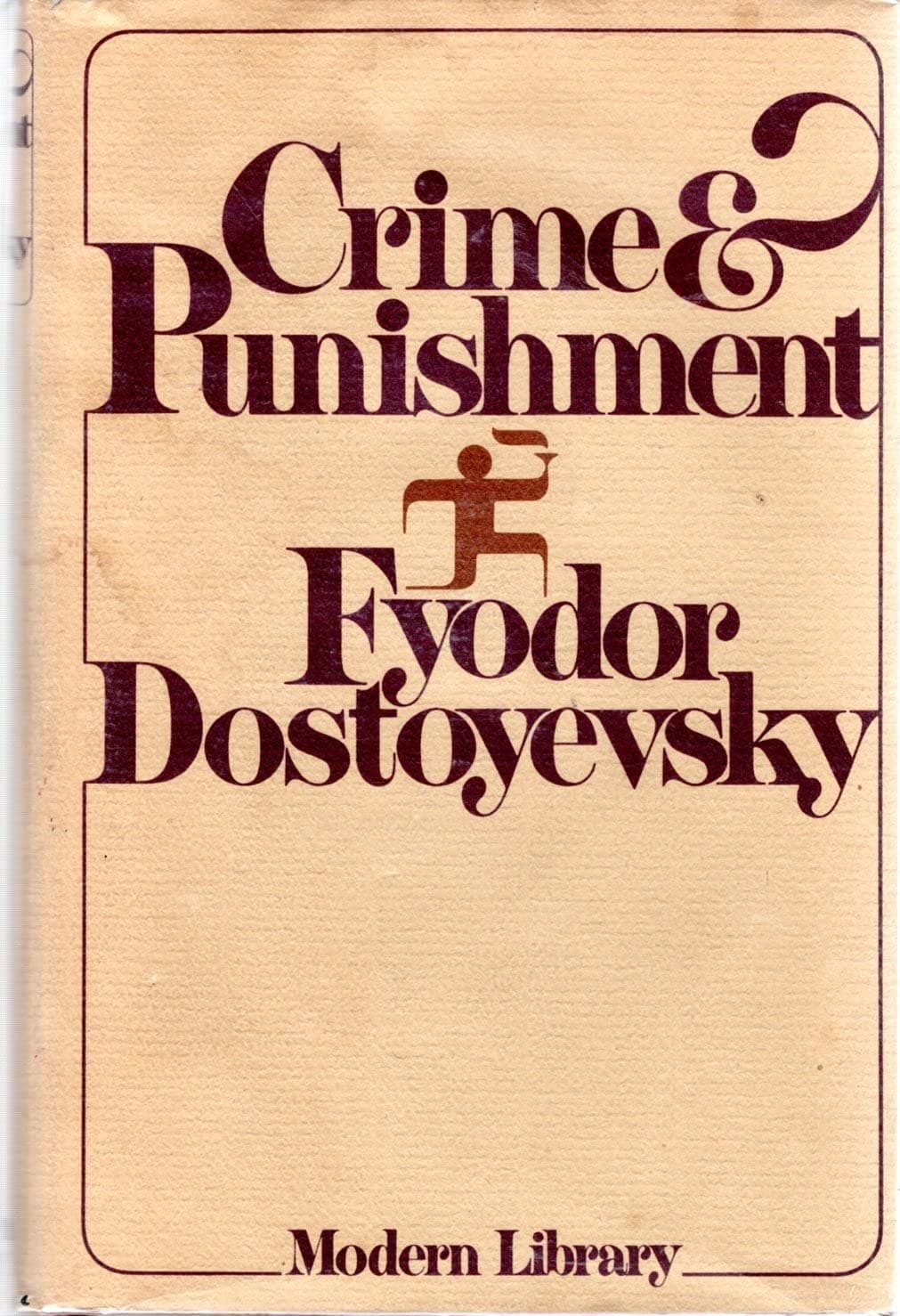 Cover of Crime and Punishment (1978) – Publisher Modern Library