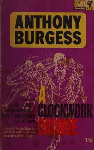 Cover of A Clockwork Orange (1964) – Pan Books