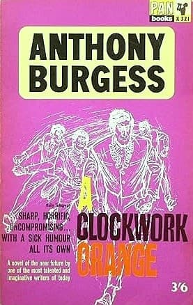 Cover of A Clockwork Orange (1962) – Pan Books