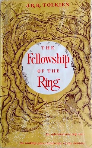 Cover of The Fellowship of the Ring (1954) – Houghton Mifflin Company
