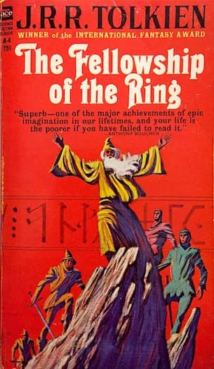Cover of The Fellowship of the Ring (1965) – Ace Books