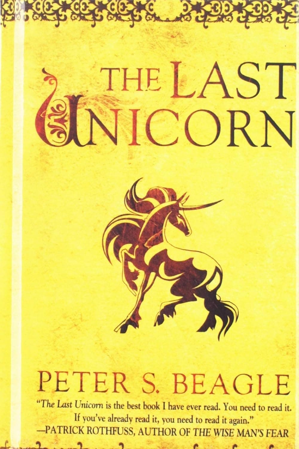 Cover of The Last Unicorn (2008) – Paw Prints