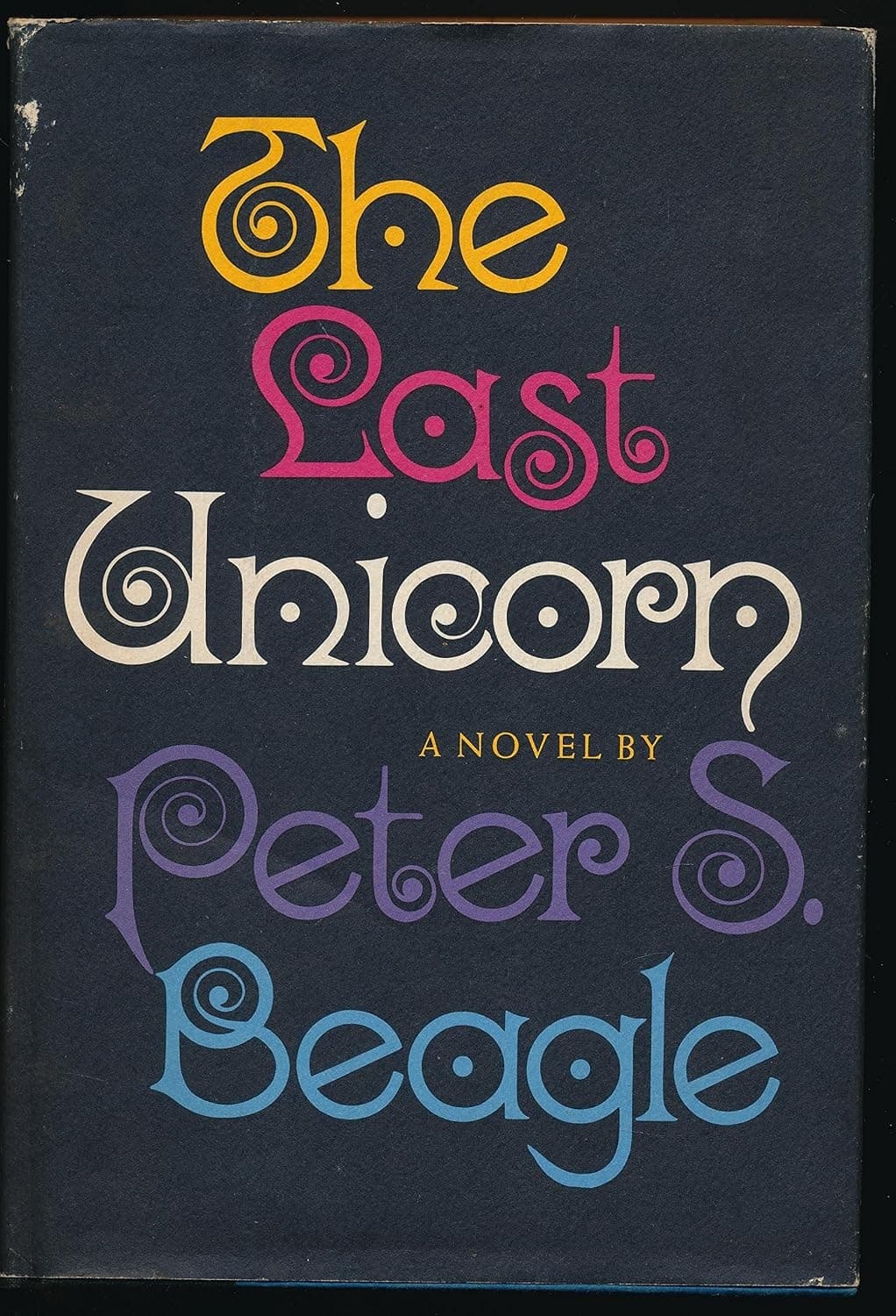 Cover of The Last Unicorn (1968) – Bodley Head