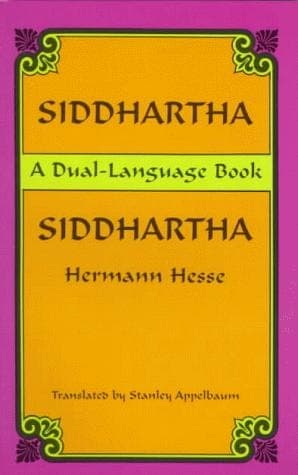 Cover of Siddhartha (1998) – Dover Publications