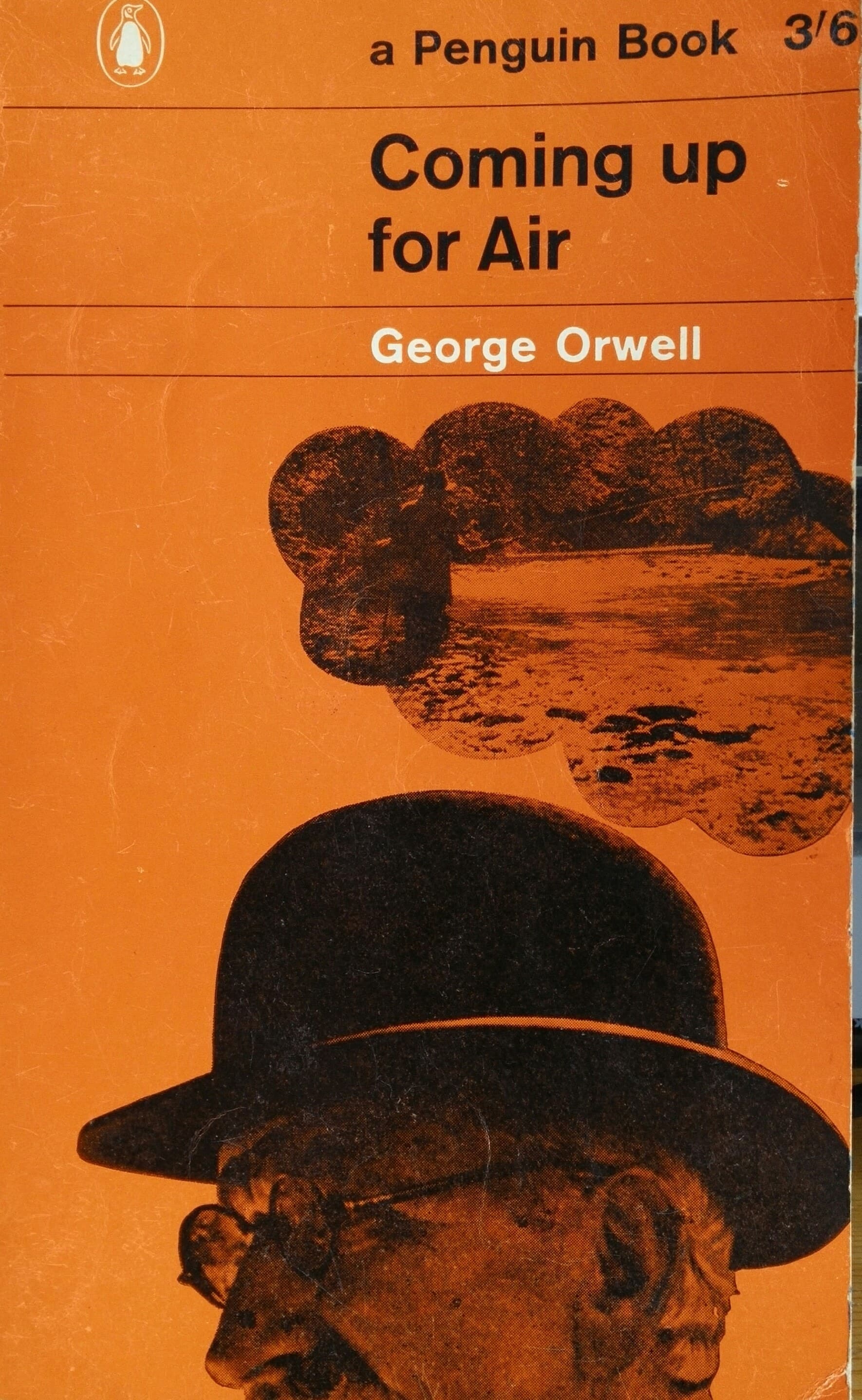 Cover of Coming Up for Air (1965) – Penguin Books