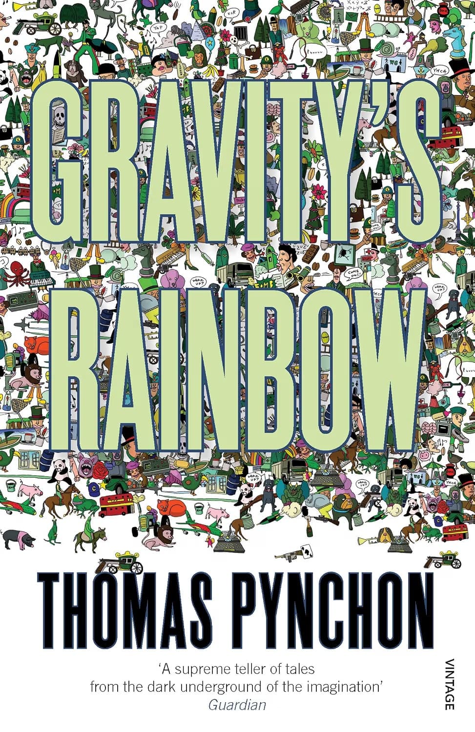Cover of Gravity's Rainbow (1995) – Vintage