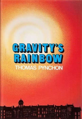 Cover of Gravity's Rainbow (1974) – Bantam Books