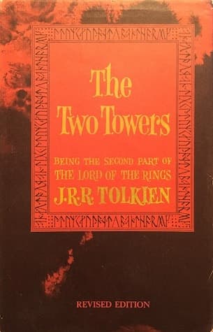 Cover of The Two Towers (1967) – Houghton Mifflin Company