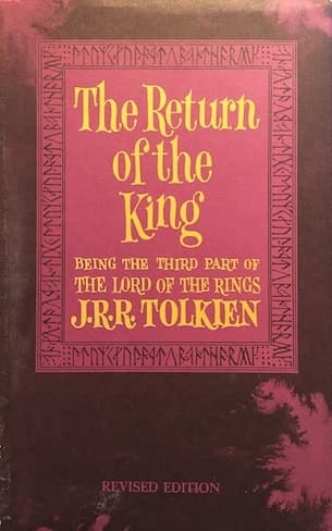 Cover of The Return of the King (1967) – Houghton Mifflin Company